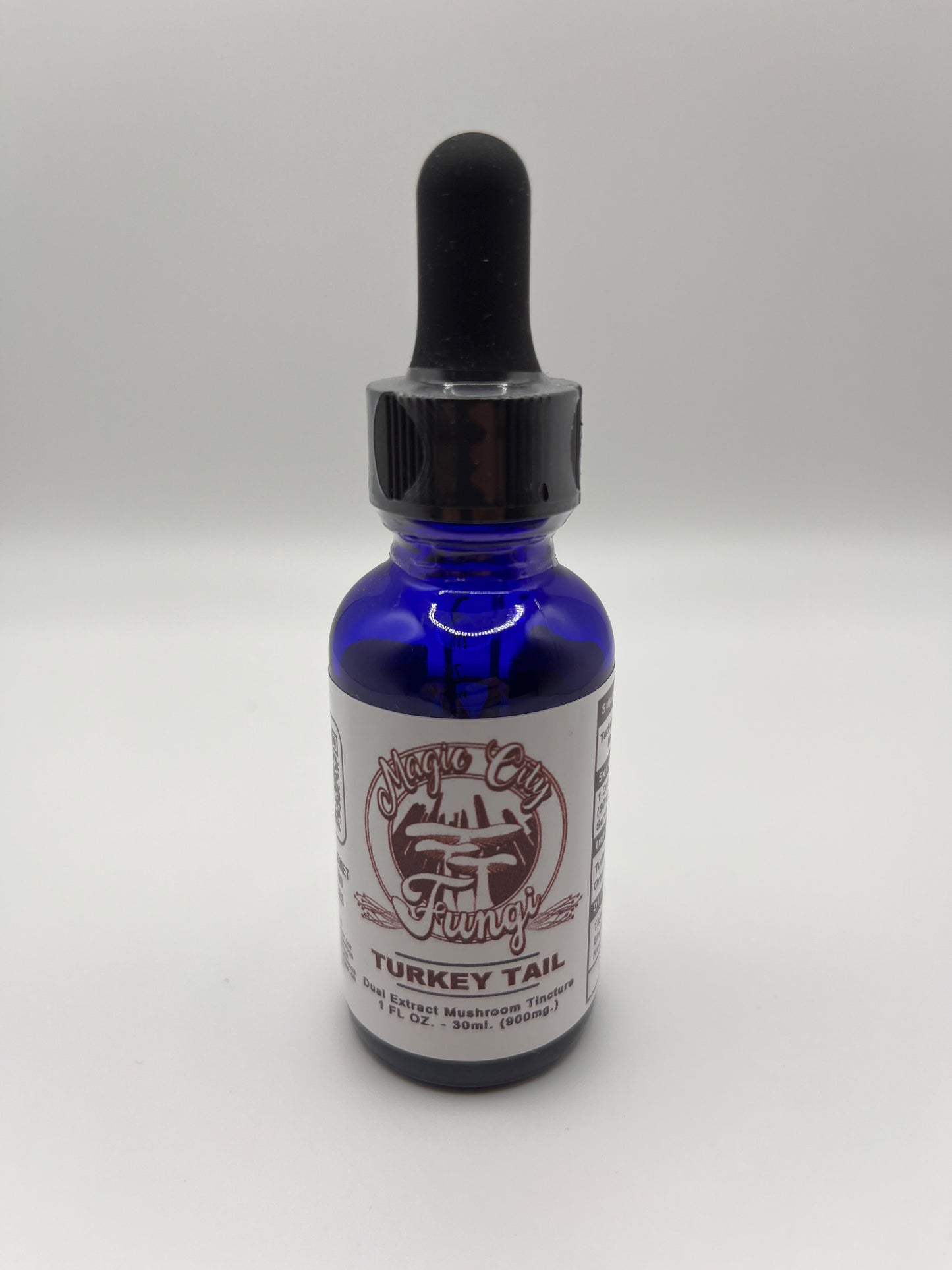 Turkey Tail Mushroom Tincture – 1 oz (30-Day Supply)